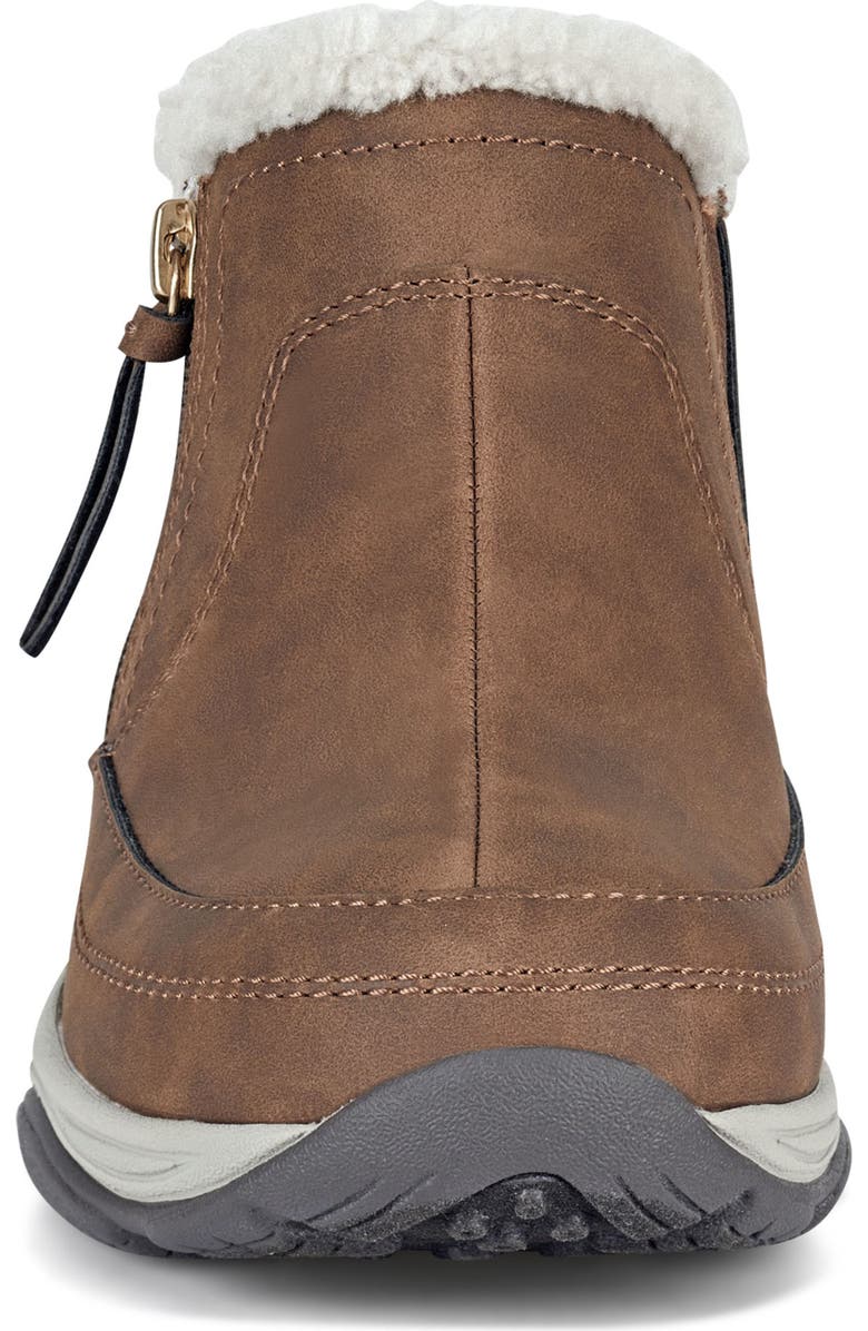 Easy Spirit Epic Water Resistant Ankle Boot, Alternate, color, Medium Brown