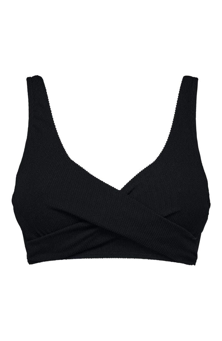 Pacifica by Sunsets Mirabella Bikini Swimsuit Top - D Cup, Alternate, color, Black Pacifica