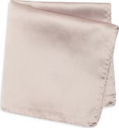 CONSTRUCT Solid Satin Pocket Square
