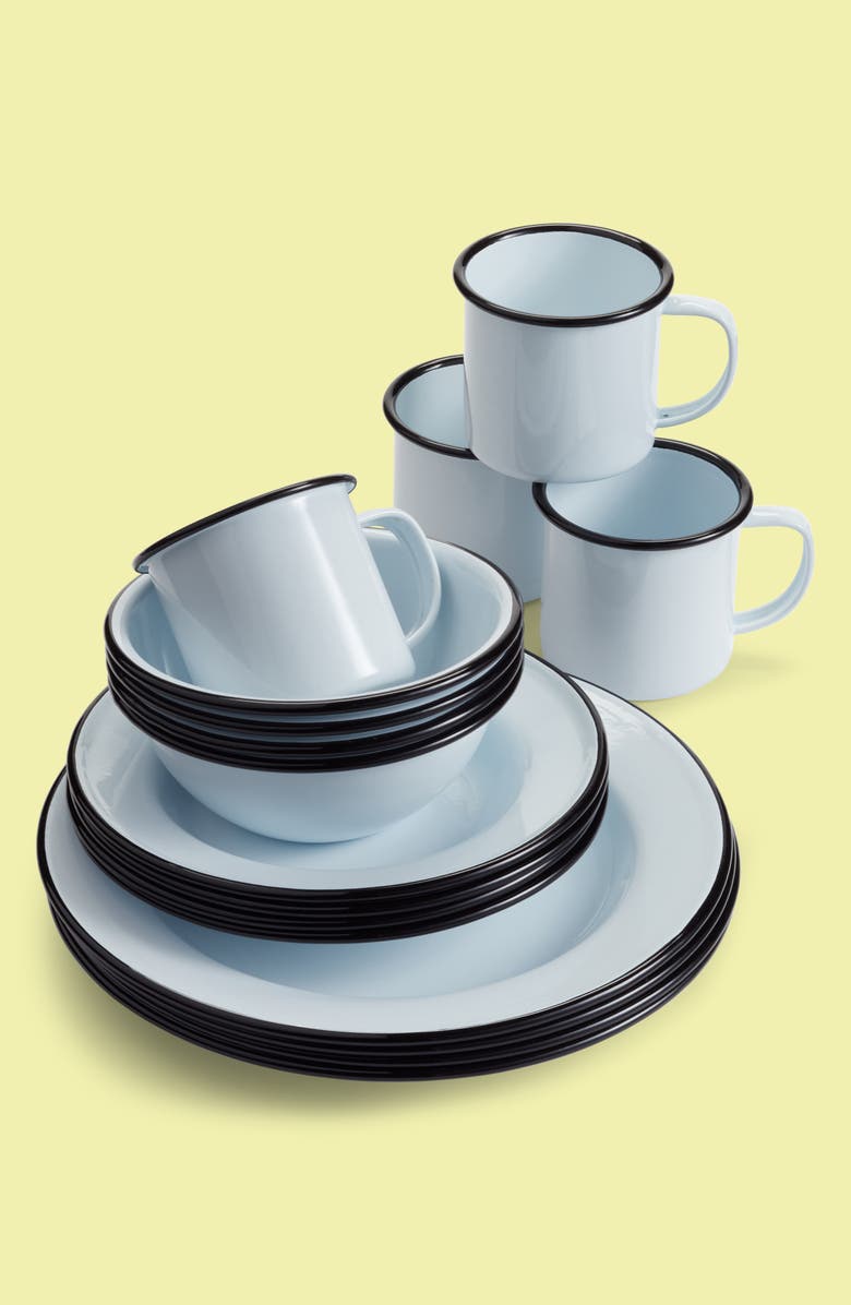 CROW CANYON 16 Piece Dinner Starter Set, Main, color, 