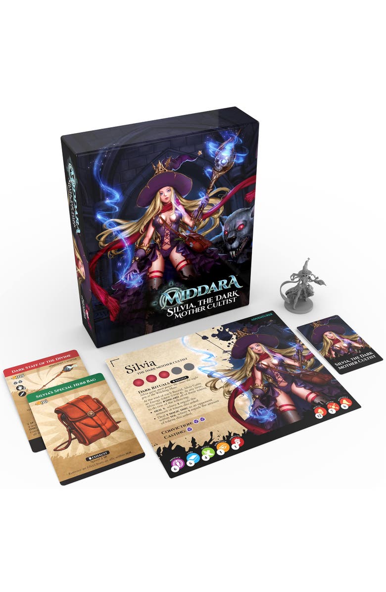 Middara Silvia, The Dark Mother Cultist, Expansion, New Adventurer Character, Main, color,