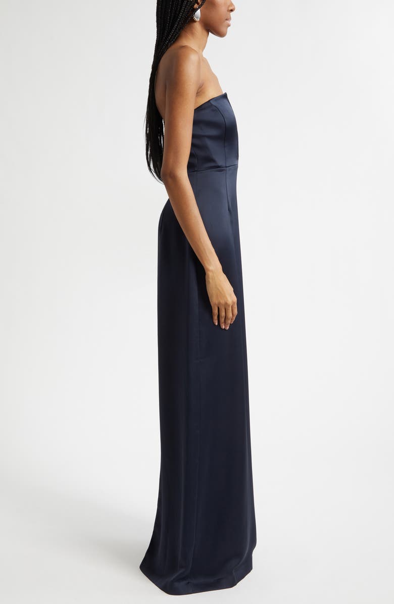 Ramy Brook Raquel Plunge Strapless Column Gown, Alternate, color, 