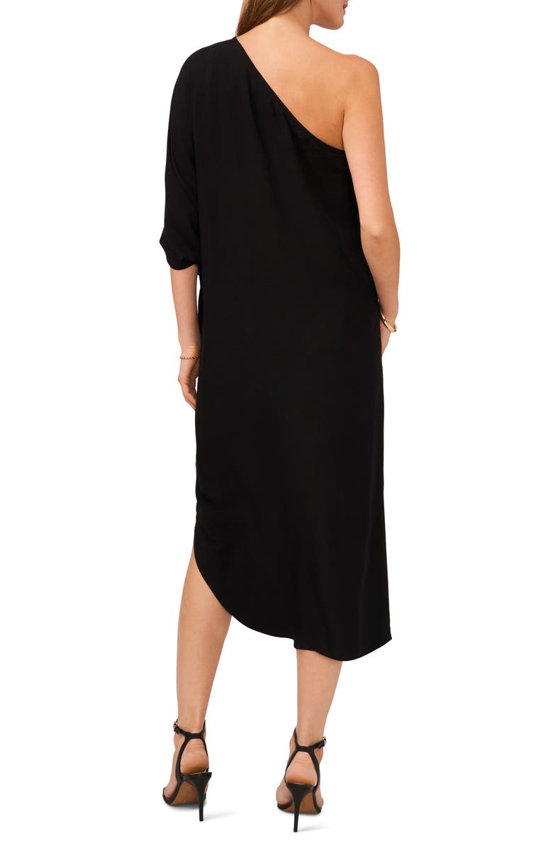 Vince Camuto One-Shoulder Asymmetric Caftan Dress, Alternate, color,