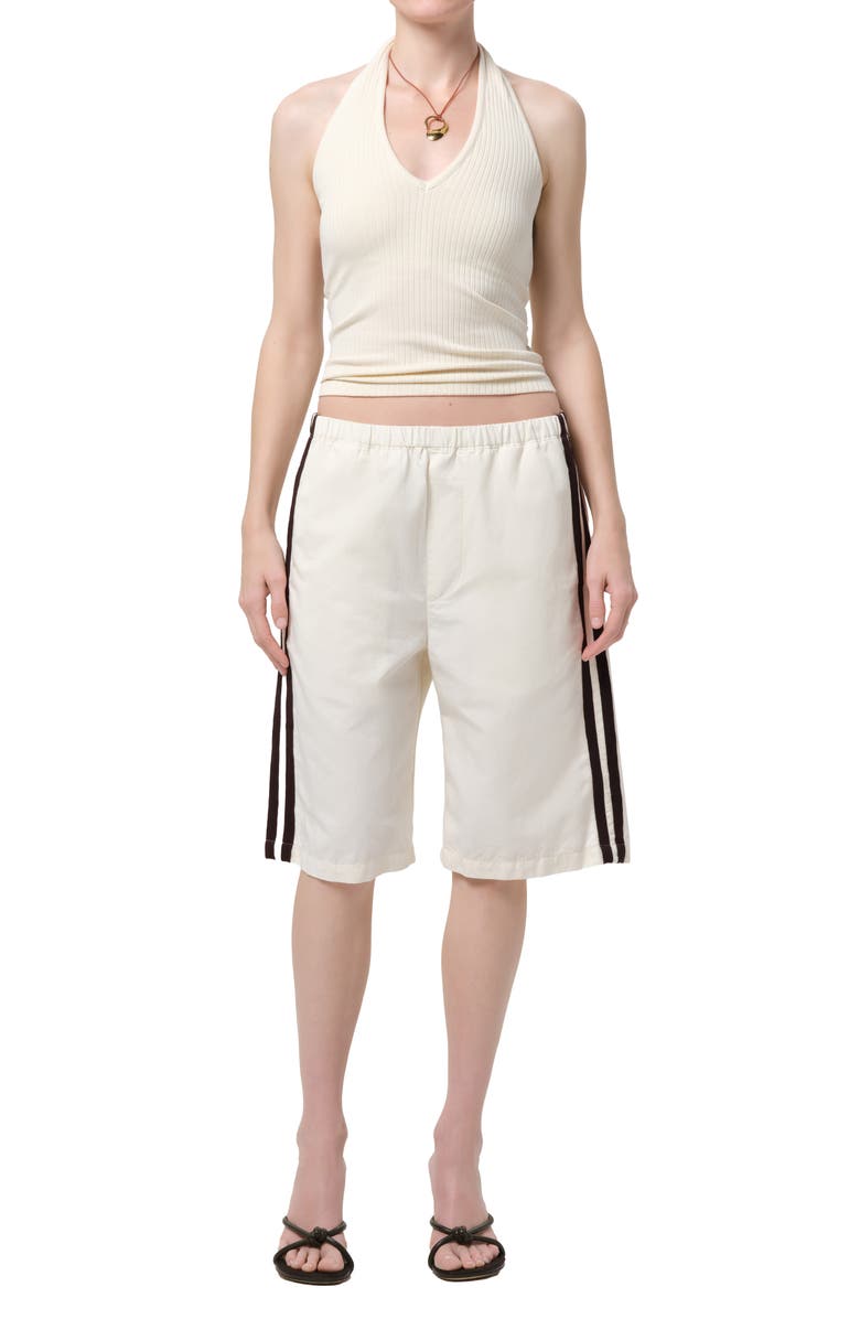 Citizens of Humanity Thea Rib Knit Halter Top, Alternate, color, Pashmina Off White