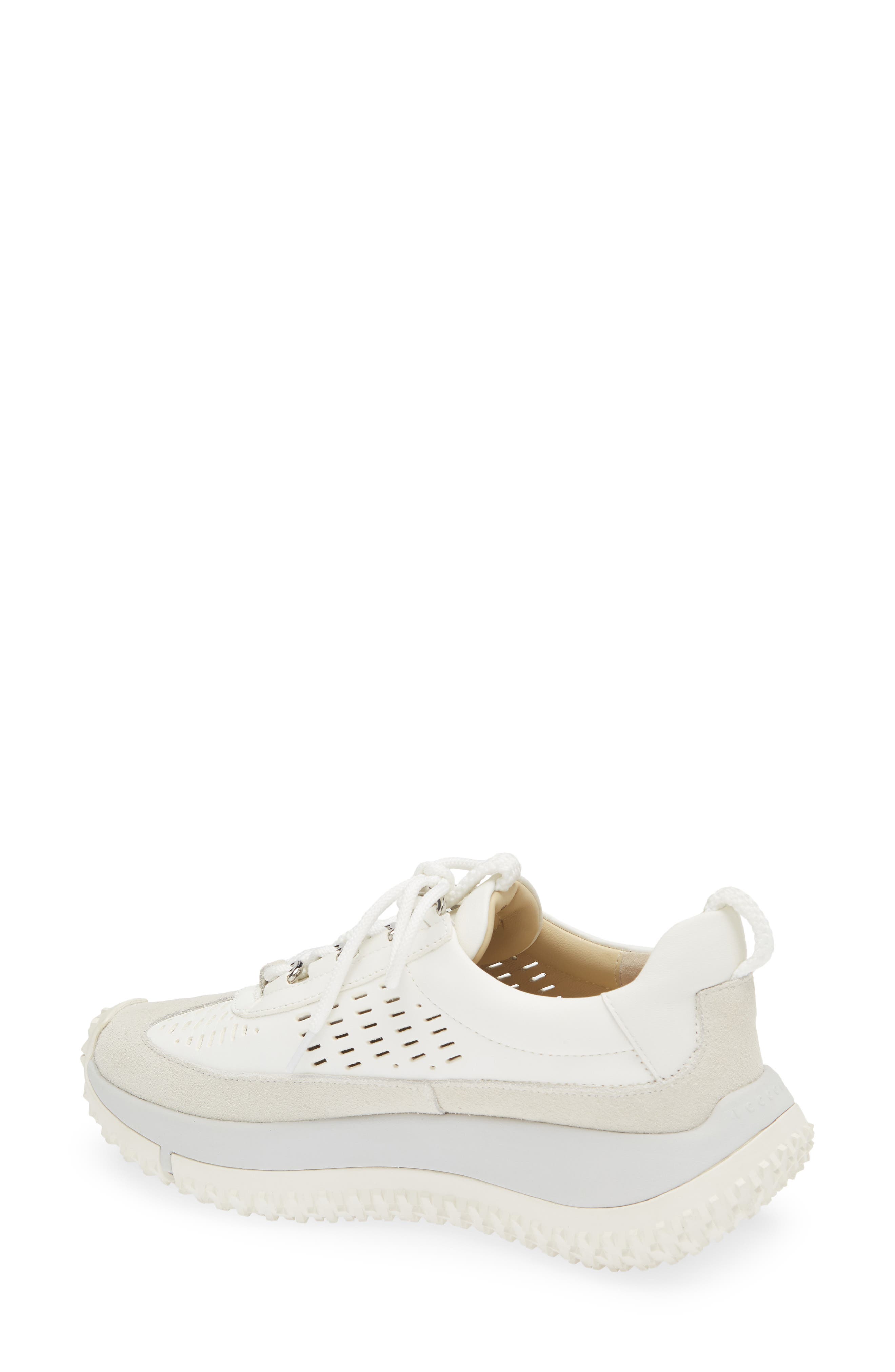 4CCCCEES Kapok Pinto Platform Sneaker, Alternate, color, White