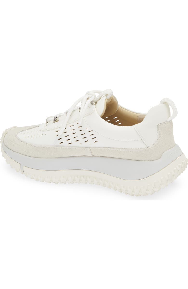 4CCCCEES Kapok Pinto Platform Sneaker, Alternate, color, White