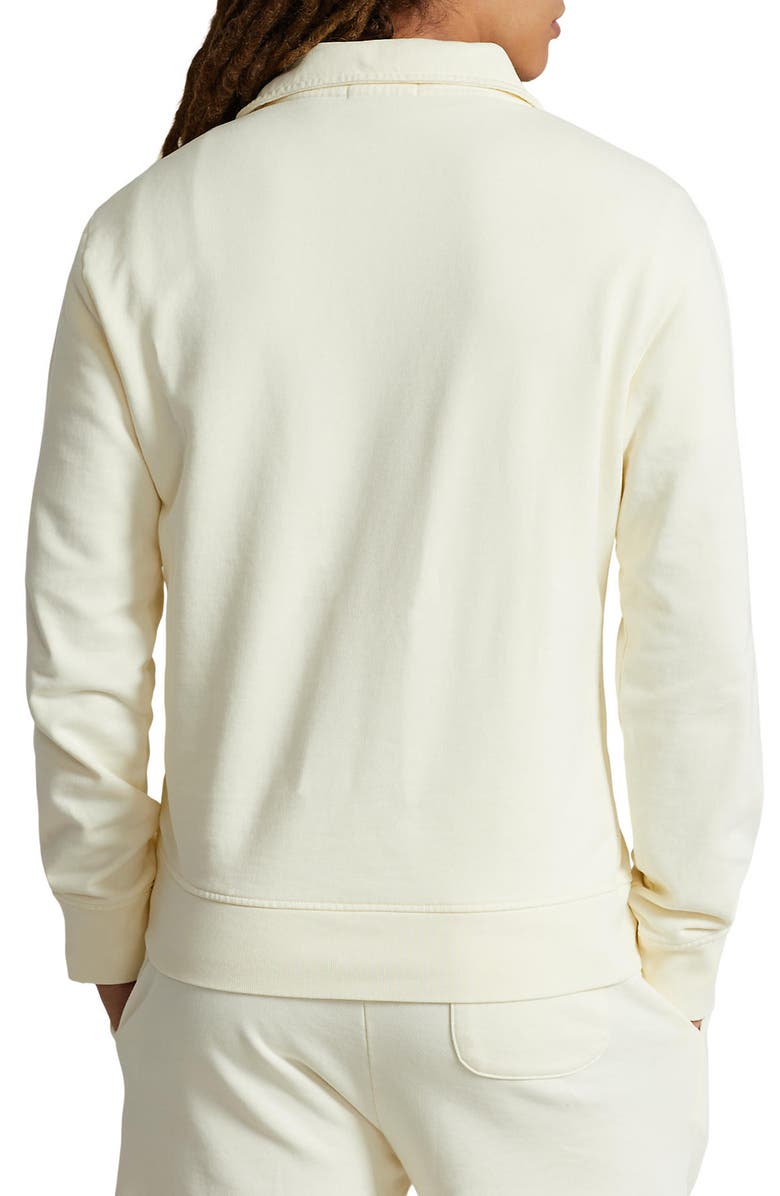 Polo Ralph Lauren French Terry Quarter Zip Sweatshirt, Alternate, color, 