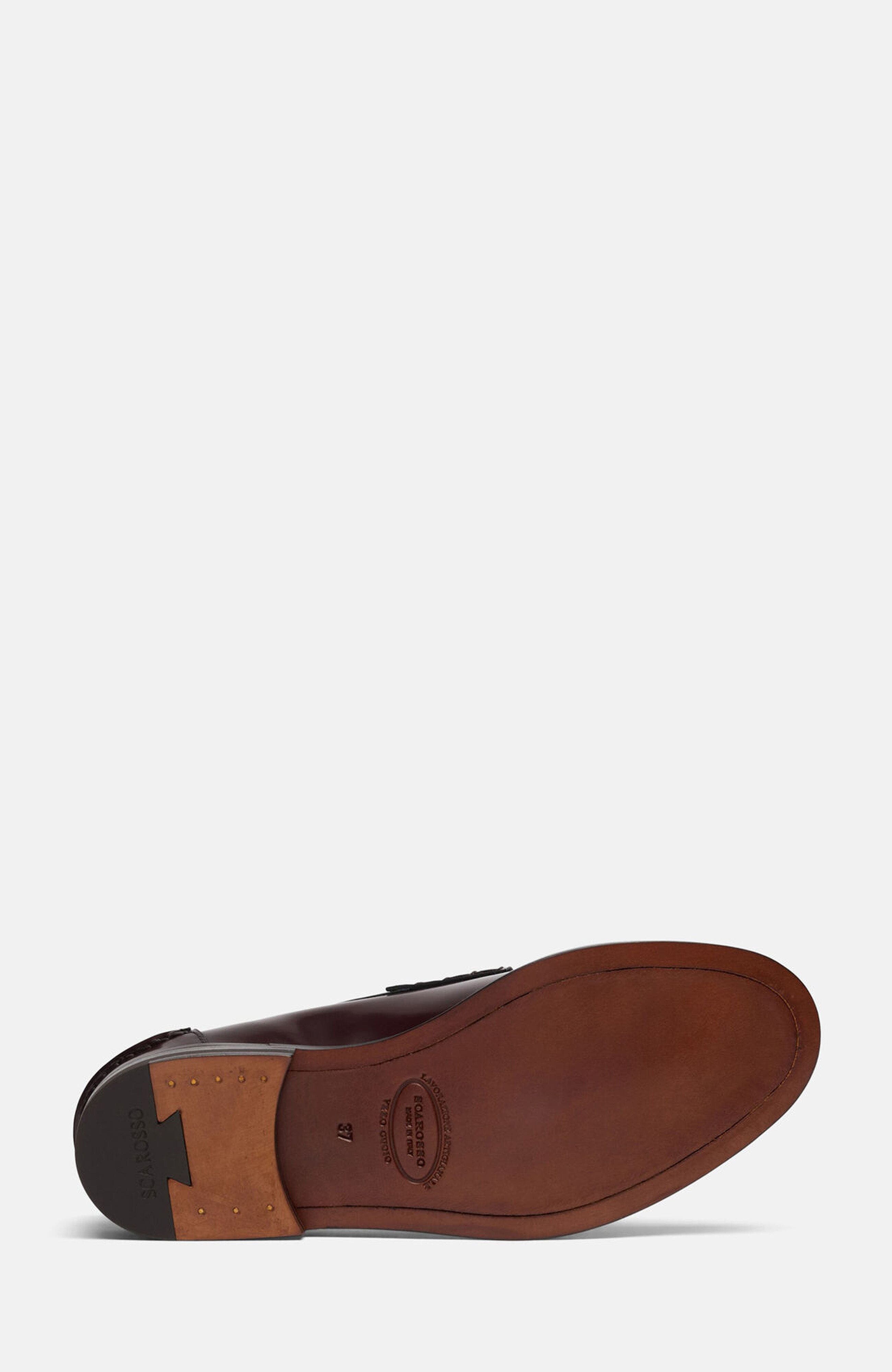Ralphine Loafers, Alternate, color, Burgundy - Brushed Calf