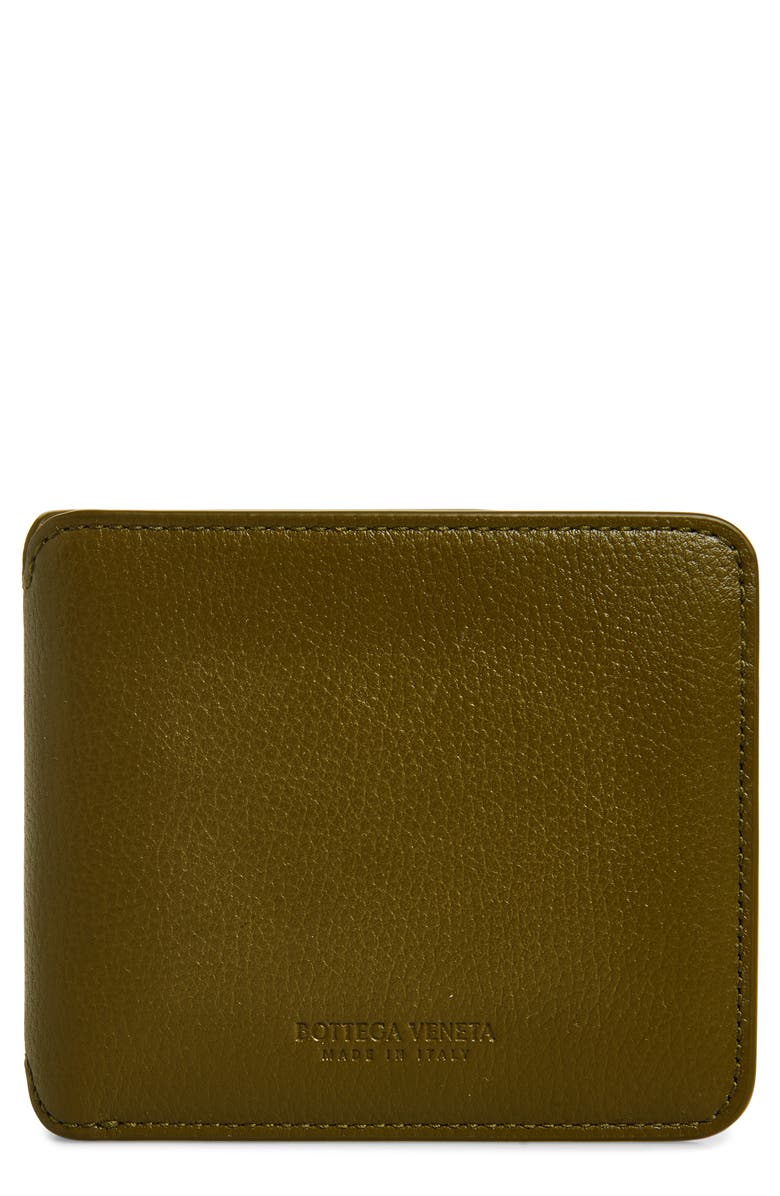 Bottega Veneta Booster Pebble Leather Bifold Wallet, Main, color, 