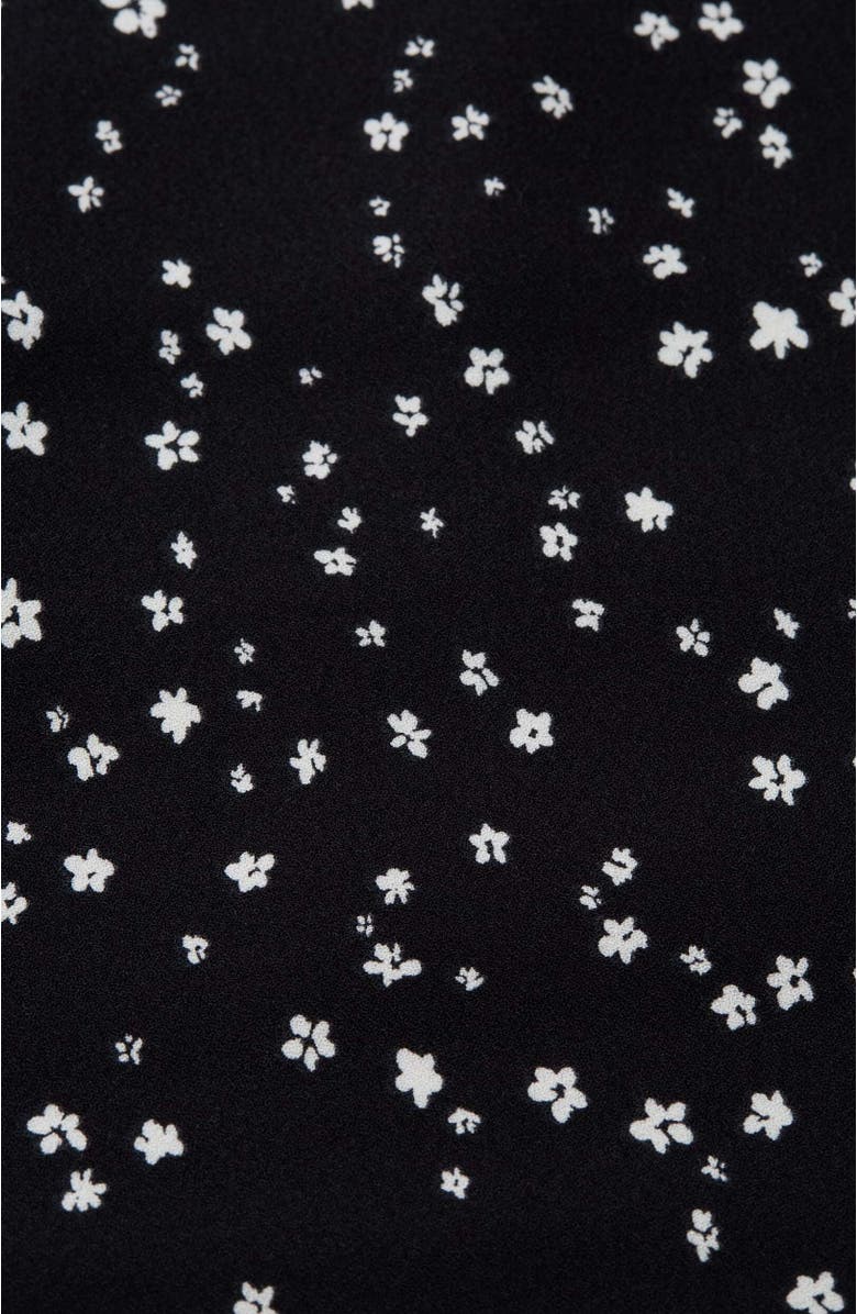 tentree Yaletown Skirt, Alternate, color, Meteorite Black/Bloom Floral