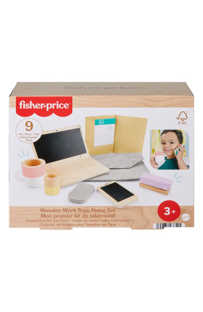 FISHER PRICE Work From Home Playset, Alternate, color, 