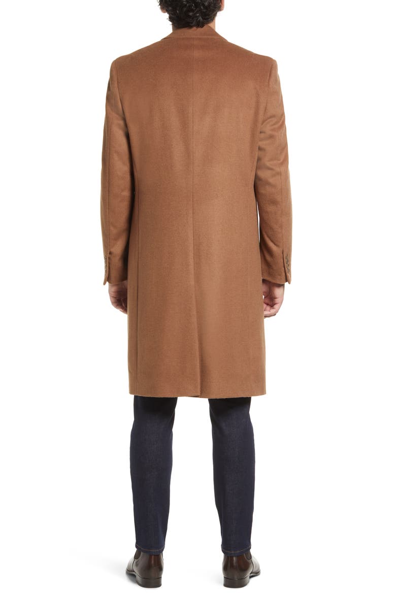 Simon Wool Blend Topcoat, Alternate, color, CAMEL