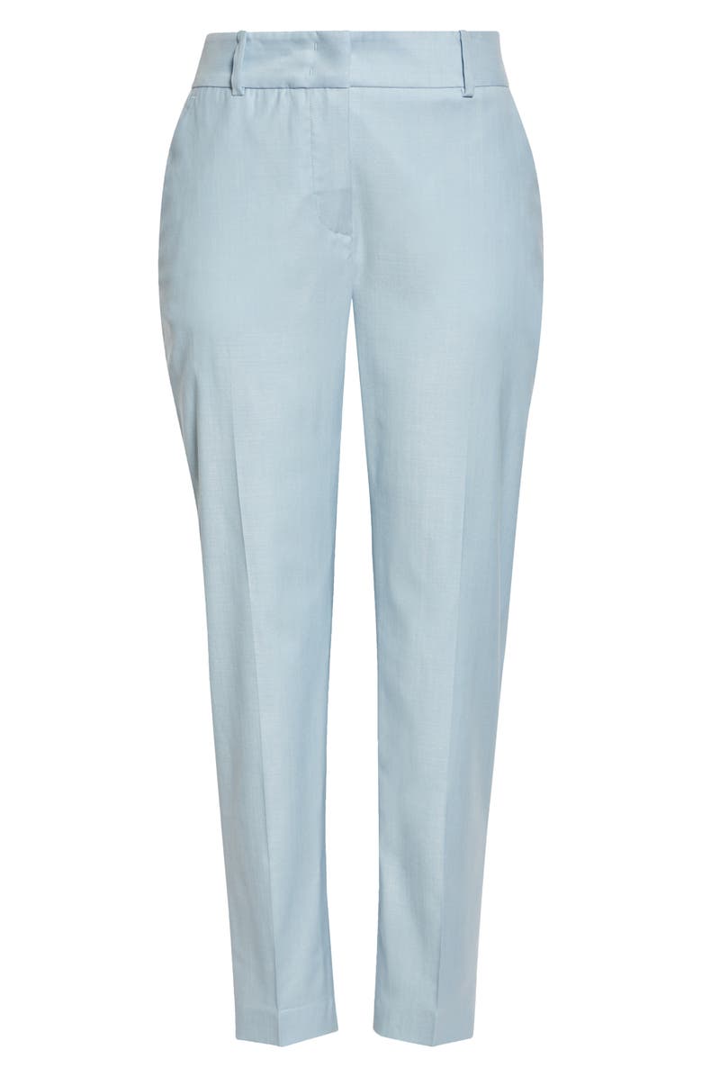 Eleventy Slim Fit Stretch Wool Blend Pants, Main, color, Baby Blue