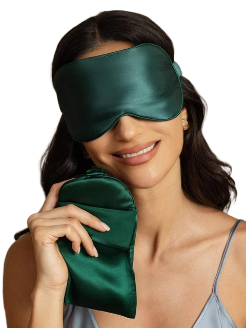 Silk Eye Mask And Envelope Pouch