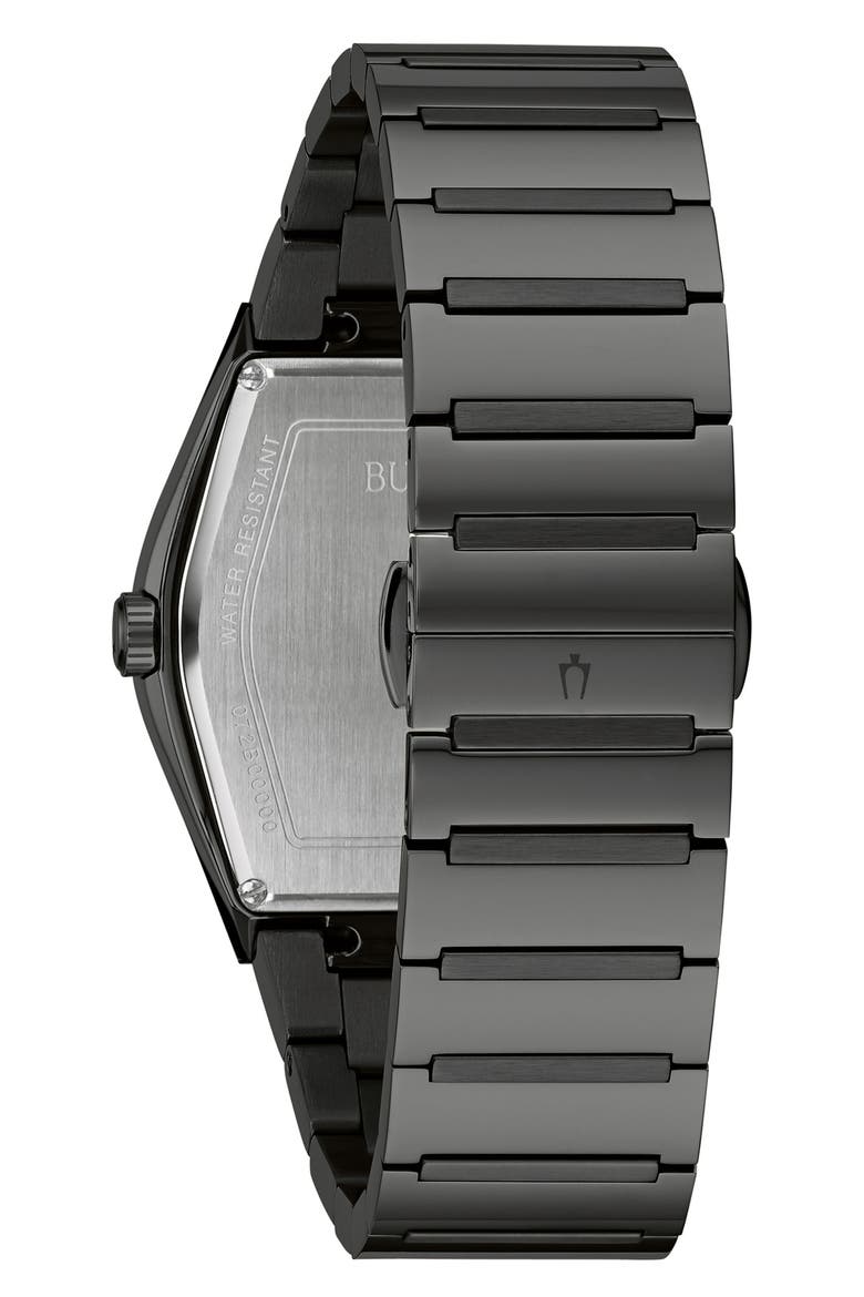 Gemini Diamond Bracelet Watch, 40mm, Alternate, color, BLACK
