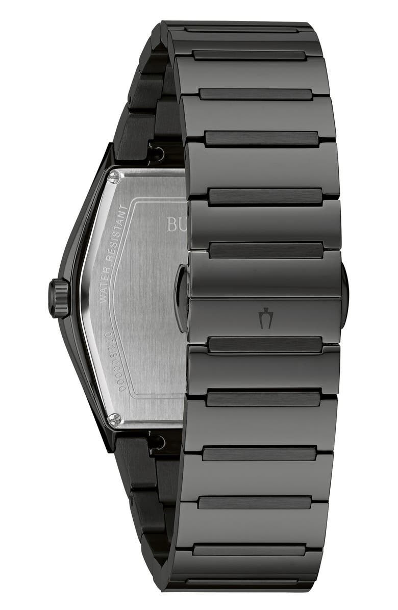 BULOVA Gemini Diamond Bracelet Watch, 40mm, Alternate, color, Black