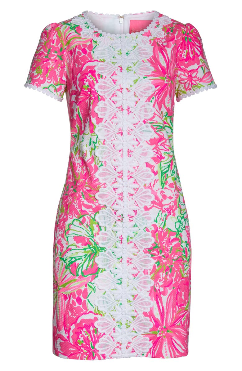 Lilly Pulitzer<sup>®</sup> Maisie Stretch Piqué Shift Dress, Alternate, color,