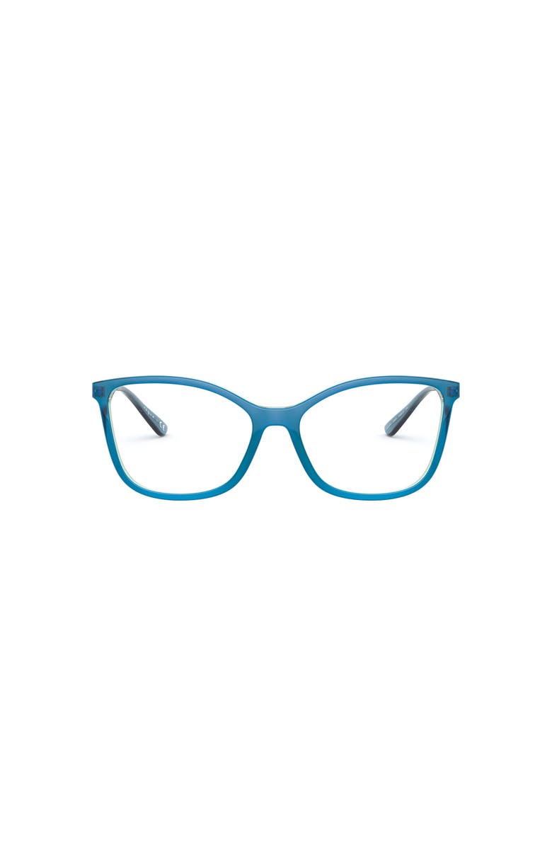 Vogue Eyewear 52mm Butterfly optical glasses, Alternate, color, Blue