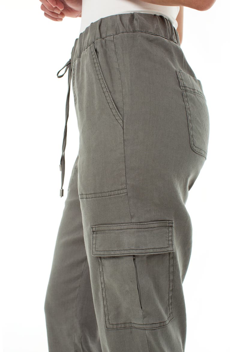 Crop Cargo Pants, Alternate, color, FENNEL GREEN