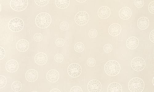 Longchamp Medallion Square Scarf In Metallic