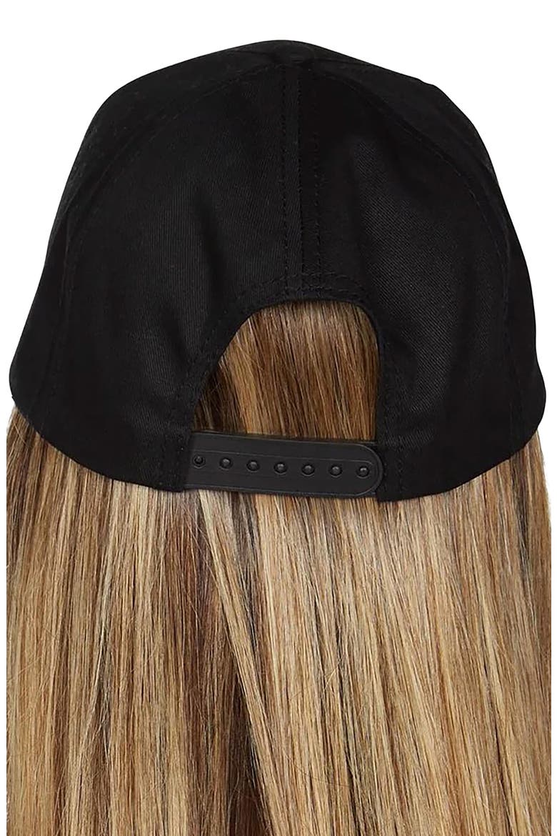 Bay Silver Heart Hat, Alternate, color, Black