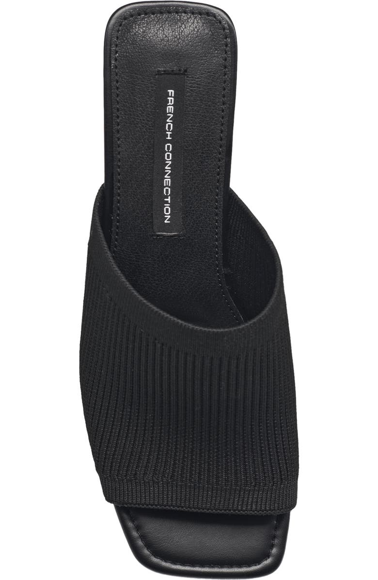 French Connection Styles Knit Stretch Mule, Alternate, color,