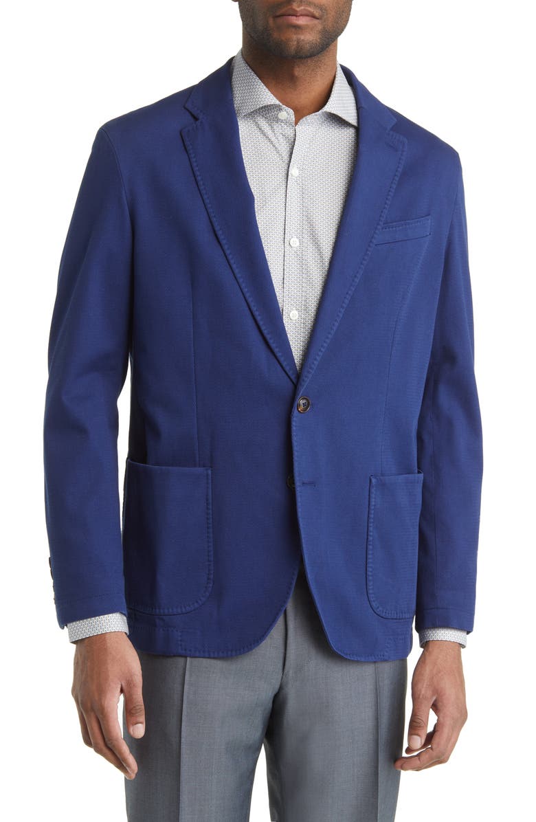 Peter Millar Crown Crafted Southport Stretch Cotton Sport Coat, Main, color, 
