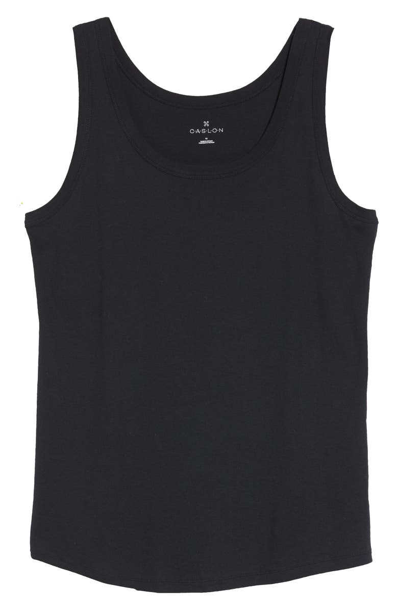 Caslon<sup>®</sup> Melody Rib Tank Top, Alternate, color, 