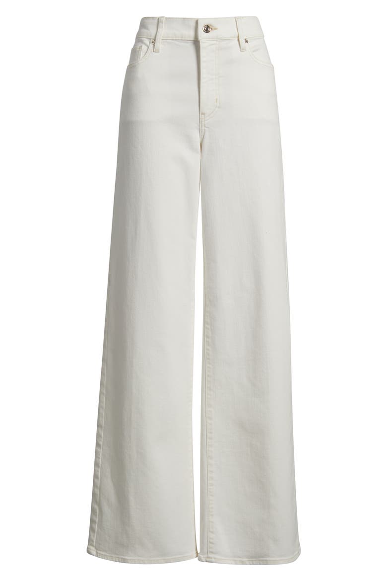 Long Le Slim Palazzo High Waist Wide Leg Jeans, Alternate, color, AU NATURAL CLEAN