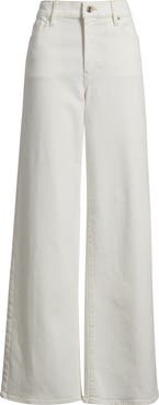 FRAME Long Le Slim Palazzo High Waist Wide Leg Jeans