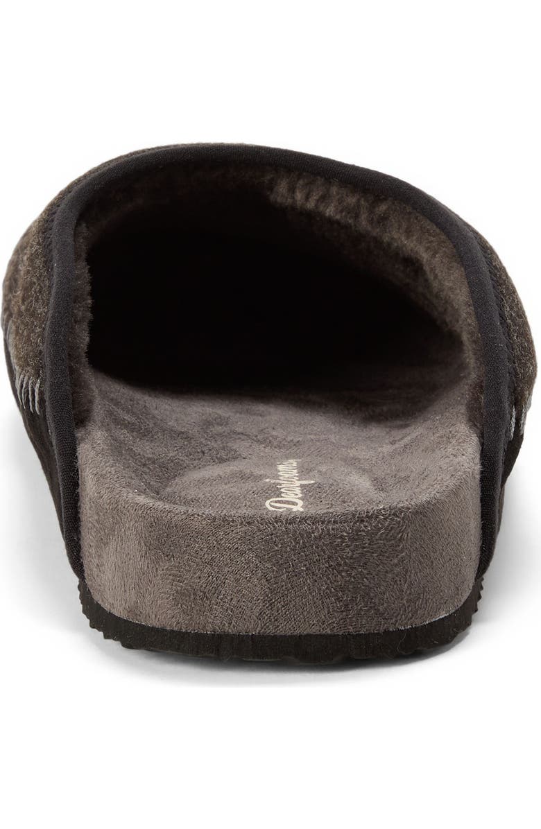 Dearfoams Peterson Scuff Slippers, Alternate, color, Black