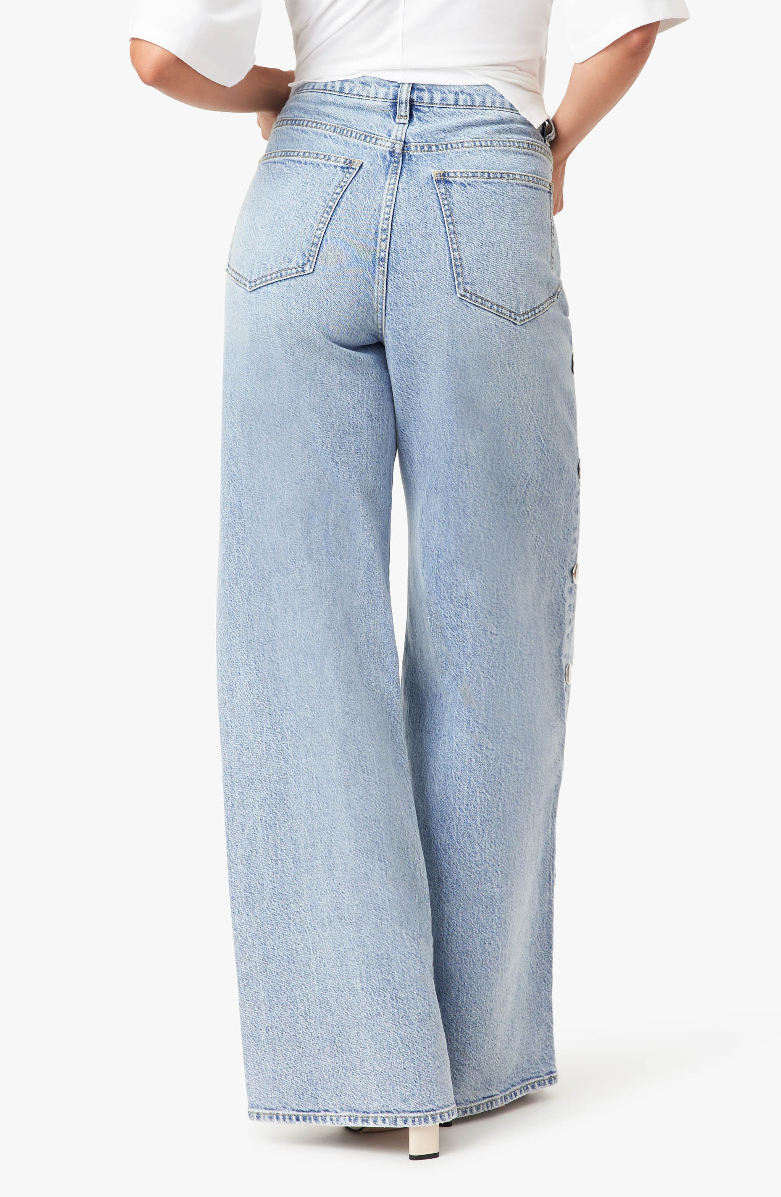 Gemma Studded Wide Leg Jeans - image 2