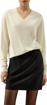 Lilysilk Baby Cashmere V-Neck Sweater