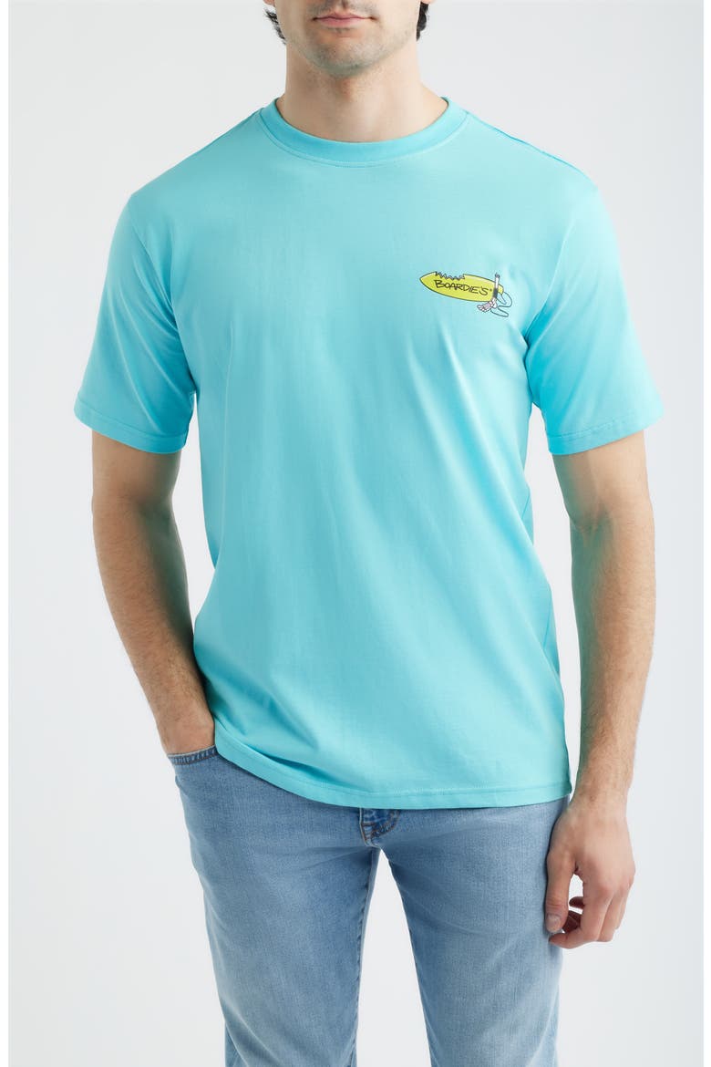 Atlantis Cotton Graphic T-Shirt, Main, color, BLUE