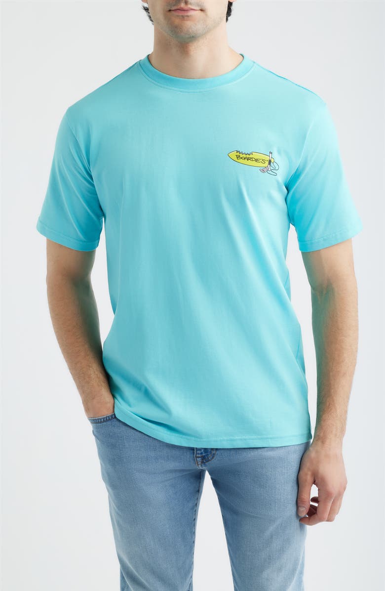 Boardies Atlantis Cotton Graphic T-Shirt, Main, color, Blue