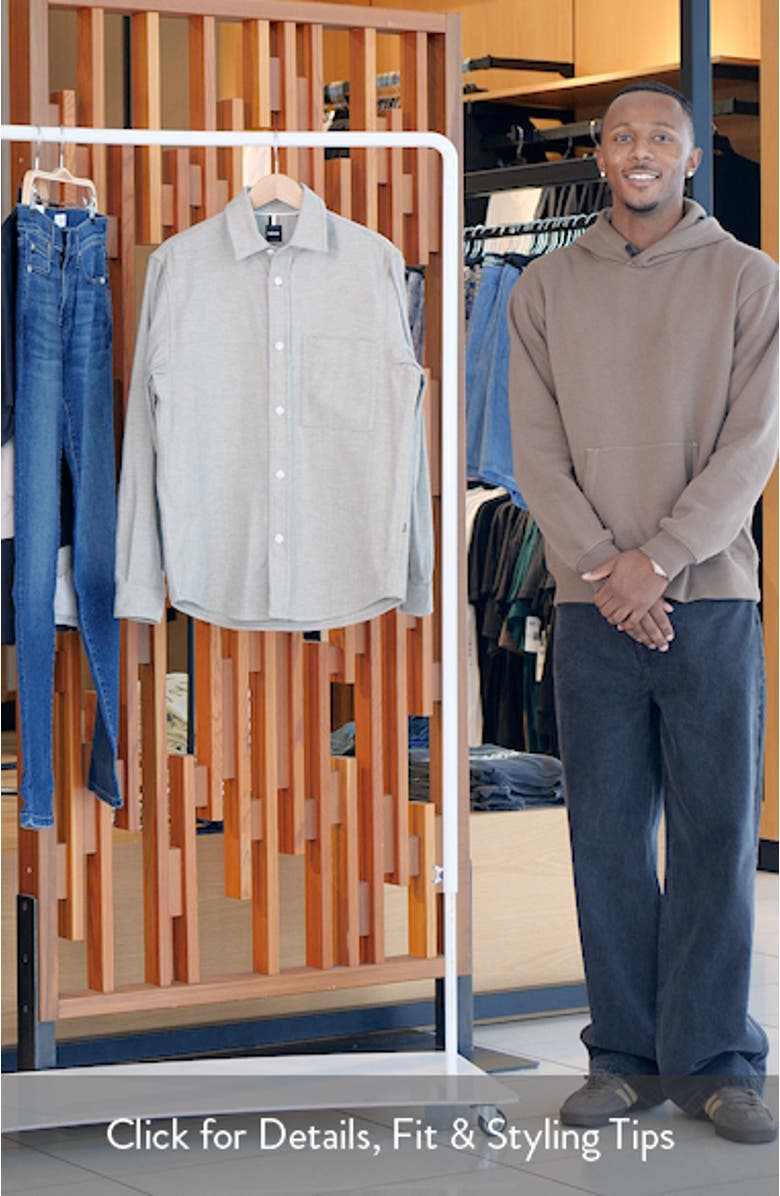 Roan Kent Cotton Button-Up Shirt, sales video thumbnail