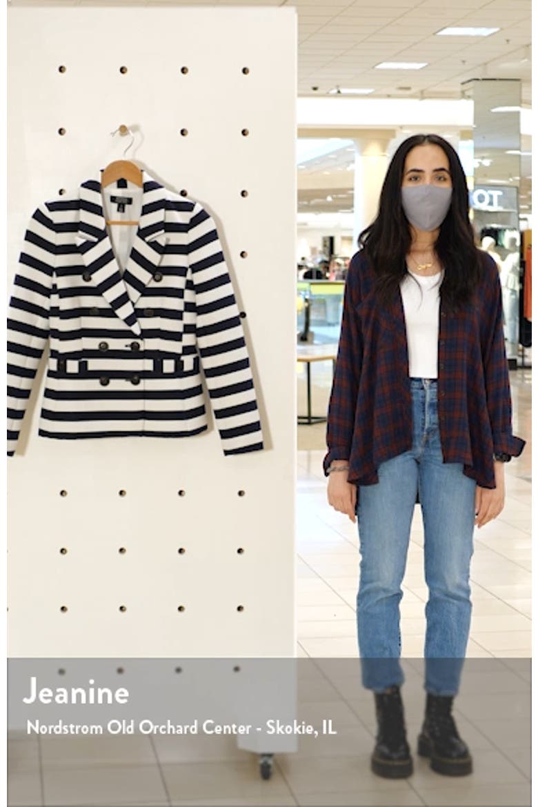 x Atlantic-Pacific Stripe Blazer video