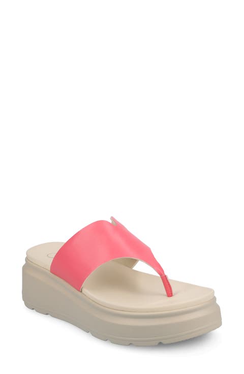 Carah Platform Wedge Sandal