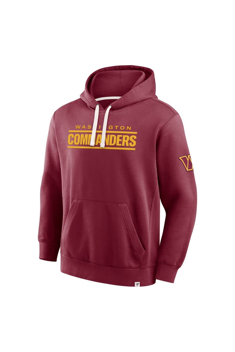 Men's Fanatics Burgundy Washington Commanders New Horizons Heritage Pullover Hoodie, Alternate, color, Burgundy