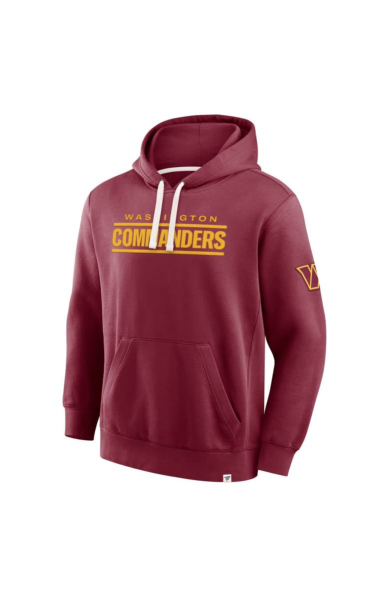 FANATICS Men's Fanatics Burgundy Washington Commanders New Horizons Heritage Pullover Hoodie, Alternate, color, Burgundy