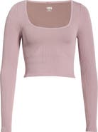 Lunya Seamless Flow Long Sleeve Pajama Top