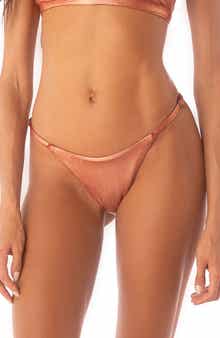 Maaji Rust Copper Reversible Bikini Bottoms