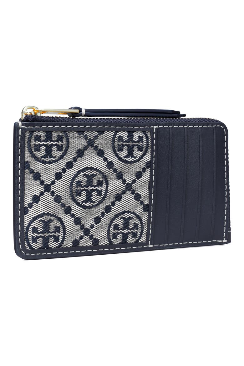 T Monogram Zip Card Case (Women) | Nordstrom