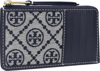 Tory Burch 正規品/送料関税込み T Monogram Zipper Card Wallet Tory Burch T Monogram Zip Card Case | Nordstrom