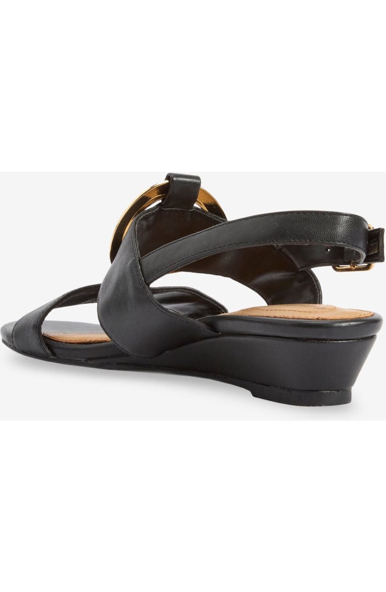 Comfortview The Rosetta Sandal, Alternate, color, Black