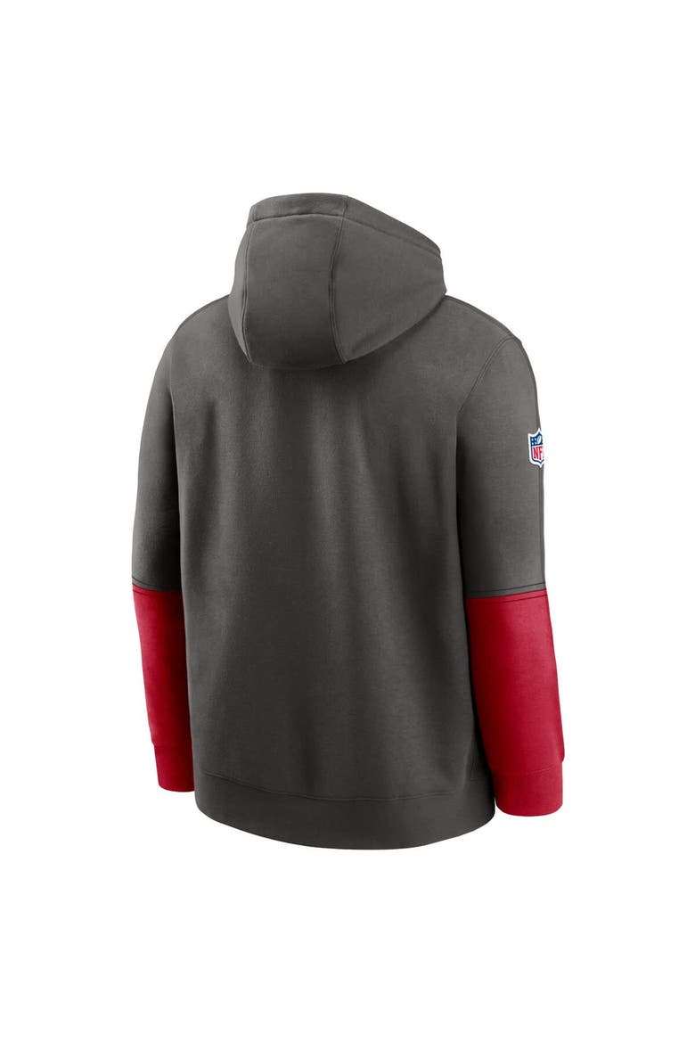 Men's Nike Pewter Tampa Bay Buccaneers 2024 Sideline Club Pullover Hoodie, Alternate, color, Pewter