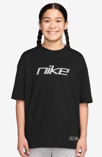 Kids' Oversize Cotton Graphic T-Shirt
