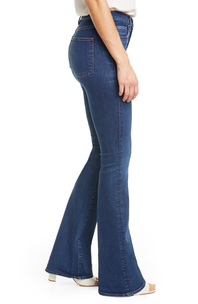 Veronica Beard Beverly High Waist Skinny Flare Jeans, Alternate, color,