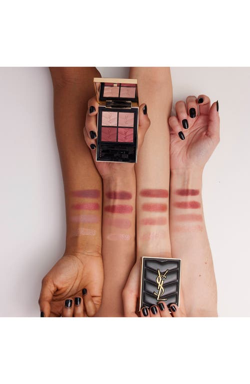 Saint Laurent Yves  Couture Mini Clutch Luxury Eyeshadow Palette In Purple