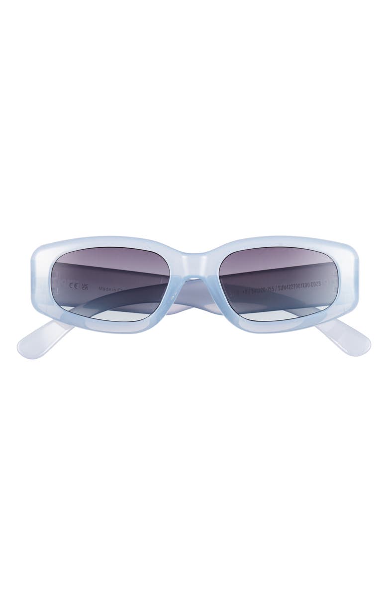 IZIPIZI Rectangular Sunglasses, Main, color, Skyline Blue